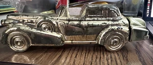 Vintage AVON Solid Gold Cadillac Car Men Leather After Shave 6 oz Empty Bottle - Picture 1 of 5