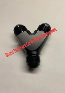 828200-Blk Y Fitting 10 x 10 x 10 Black @ Speed Tech - Picture 1 of 1