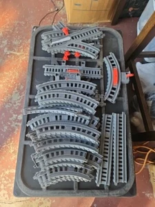 Thomas & Friends TrackMaster 36 Pcs Gray Track Switches Curves Replacements - Picture 1 of 14