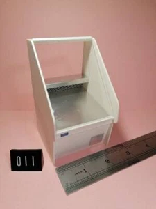 Dollhouse Miniature Short Chill Cabinet, Sloping Glass Front,by Delph Miniatures - Picture 1 of 4