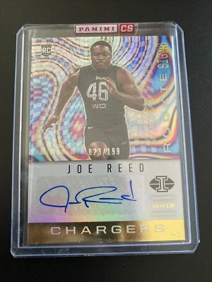 2020 Panini Illusions Football - Rookie Signs Auto 023/199 - JOE REED -Chargers - Image 1 of 2