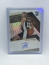 2022-23 Panini Revolution Jeremy Sochan Rookie Auto Basketball Card #RA-JSC