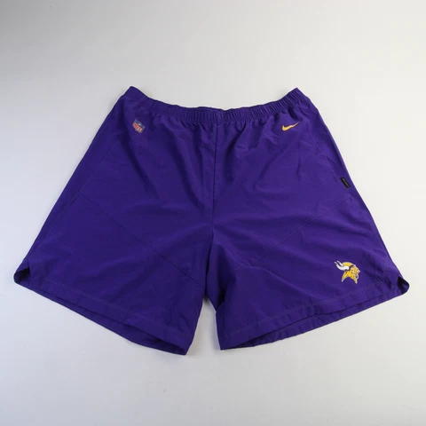 Minnesota Vikings Nike NFL On Field Apparel Dri-Fit Practice Shorts Men's New Cover
