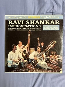 RAVI SHANKAR - IMPROVISATIONS - WORLD PACIFIC RECORDS 1416 LP - Picture 1 of 7