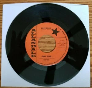 Vintage 45 Jimmy Dunn  Lover Man / Mind Of A Child Allandale 45-3672 '68 - Imagen 1 de 2