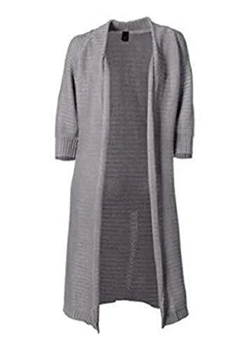 Attraktive Strickjacke von Best Connections in Grau melange NEU - Bild 1 von 1