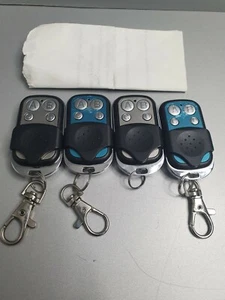 4 button Garage Gate Remote Bundle Lot 4x Untested Unsure Of Model Number - Picture 1 of 4