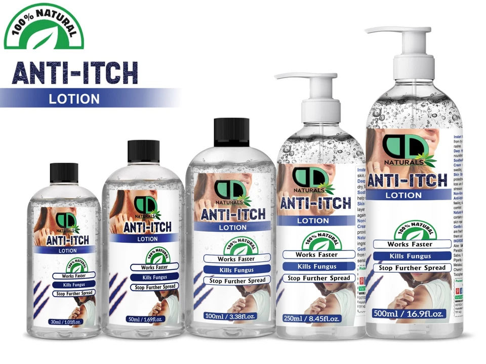 DD TECK Anti-Itch Lotion- Treats/Prevents Dry & Itchy Skin, Soothes Dry, Irritated Skin
