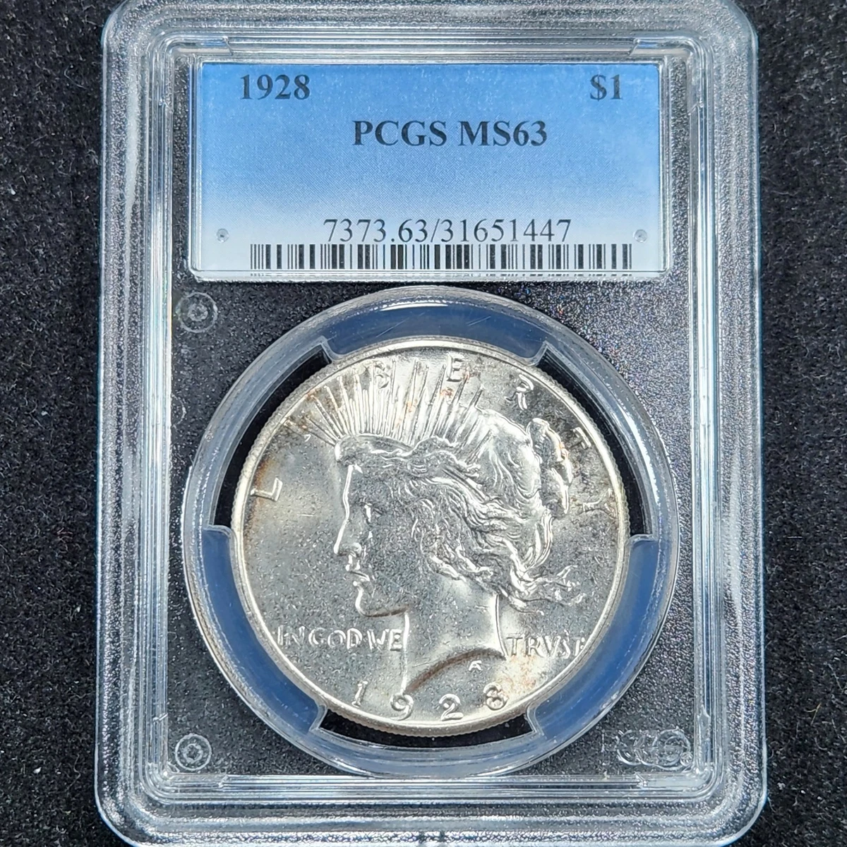 MS 63 Graded 1928 Year Peace Dollars (1921-1935) for sale | eBay