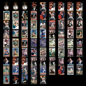 Dennis Eckersley Lot 77 Baseball Cards 2016 Oakland Athletics Set Collection MLB - Picture 1 of 16