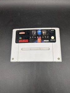 Stargate SNES Super Nintendo Modul Catridge Spiel Videospiel Vintage Retro - Bild 1 von 3