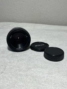Nikon AF Nikkor 50mm 1:1.8 Standard Prime Zoom Objektiv Auto & Handbuch für Kameras - Bild 1 von 10
