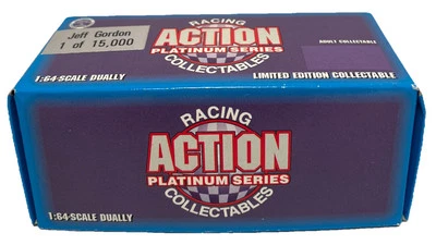 Coleccionables de carreras de acción 1/64 Jeff Gordon doble 1 de 15.000 (B113) Foto 1 de 4