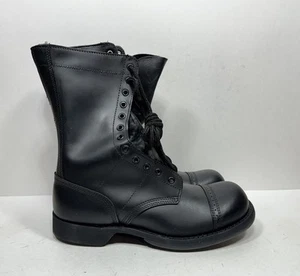 Vintage Corcoran Leather Jump Boots 1500 Made In USA Black Men’s Size 8.5 EEE - Picture 1 of 9