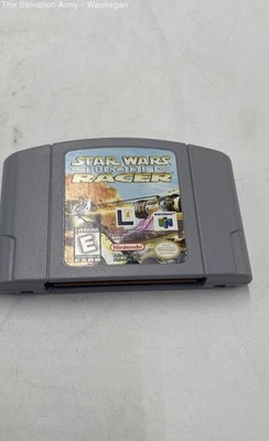 Cartucho Videojuegos Nintendo 64 Star Wars Episodio I Racer Gris Con Estuche Foto 1 de 4
