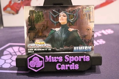 Cate Blanchett as Hela Nemesis 2022 Upper Deck Marvel Allure - Image 1 of 2