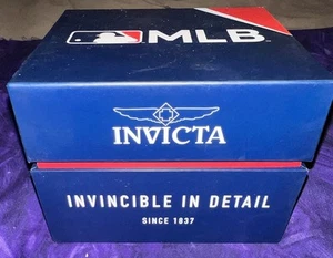 Invicta Watch Major League Baseball MLB Case/Storage/Display BOX ONLY - Picture 1 of 5