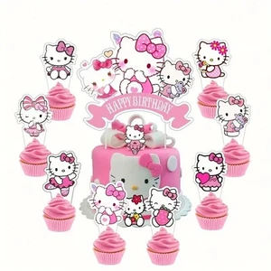 Cake & Cupcake Topper Hello Kitty 25pcs - Picture 1 of 5