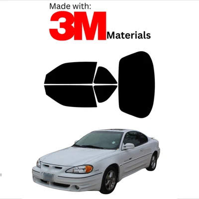 Tinte de ventana precortado para Pontiac Grandam Coupe 92-98 cerámica estable hecho con 3M Foto 1 de 4
