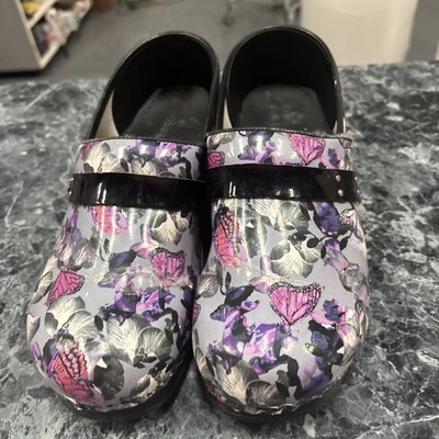 Zapatos zueco Sanita floral mariposa para mujer 41 (9,5) Foto 1 de 4