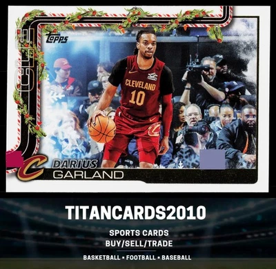 Darius Garland 2025-26 Topps HOLIDAY Cleveland Cavaliers #H64 Foto 1 de 2