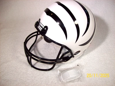 FRANKLIN CINCINNATI БЕНГАЛЬСКИЙ БЕЛЫЙ ТИГР МОЛОДЕЖЬ МАЛЬЧИКОВ ДЕТСКИЙ ШЛЕМ И НОВЫЙ ПОДБОРОДОЧНЫЙ РЕМЕНЬ - Изображение 1 из 4