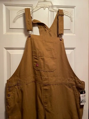 Mono con tirantes Dickies Duck doble frente para mujer talla 2XL algodón relajado Foto 1 de 4