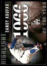 2015 Topps Update #H-71 Sandy Koufax Highlight of the Year