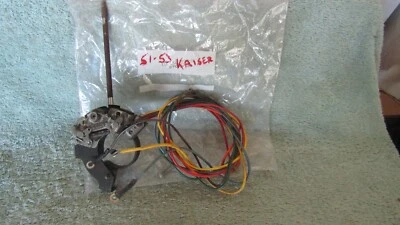 1951-53 Kaiser Turn Signal Switch Assembly Lever  OEM Rare!!!  USED For Parts Foto 1 de 4