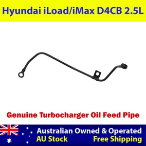 Genuine Turbo Oil Feed Line For Hyundai iLoad/iMax D4CB 2.5L - Picture 1 of 5