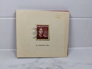 Kristina at Carnegie Hall Music CD Live Performance Musical Theatre FAST POST - Picture 1 of 3