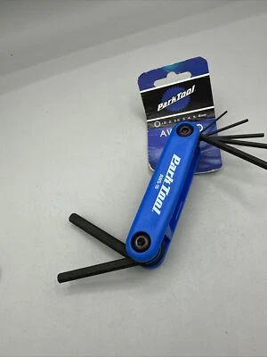 Park Tool AWS-10 Metric Folding Allen Hex Wrench 1.5-6mm Bike Multi Tool  - Image 1 of 4