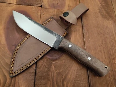 Custom Handmade 1095 H.C Steel Bushcraft Camping Survival Outdoor Hunting Knife - Image 1 of 4