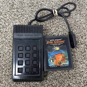 Atari 2600 Game ~ STAR RAIDERS w/ Inlay & The VIDEO TOUCH PAD ~ Working Great! - Picture 1 of 6