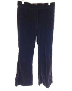 Theory Women's 6 Pants Vintage Y2K Low Rise Brown Velvet Flare EUC Free Ship - Picture 1 of 3