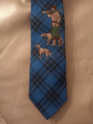 De Colección Polo Ralph Lauren Azul Perros Corbata Deportista Cresta Olímpica Ecuestre 93 Oso Foto 1 de 4