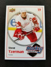 STEVE YZERMAN 2010-11 Upper Deck Hockey Heroes Detroit Red Wings #HH7