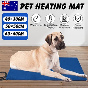 Pet Heat Pad Waterproof Lounge Mat Dog Bed Cat Beds Blanket Electric Mattress - Picture 1 of 15
