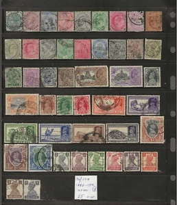 INDIA Classics...Sc #36/178...Used...1882/1941...55 Different - Picture 1 of 1