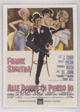 2007 Breygent Classic Vintage Movie Posters Frank Sinatra Barbara Rush #63 0kb5