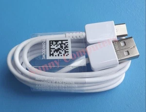 Cable de carga de alimentación de datos original Samsung USB 3.1 tipo C plomo para Galaxy A5 2017 - Imagen 1 de 1