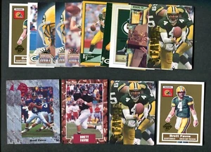 (17) Card Lot Brett Favre Rookies Cards RC & More NFL Football Hall of Fame - Picture 1 of 1