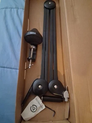 Rode PSA1 Micrófono Profesional Brazo de Estudio Negro Foto 1 de 2