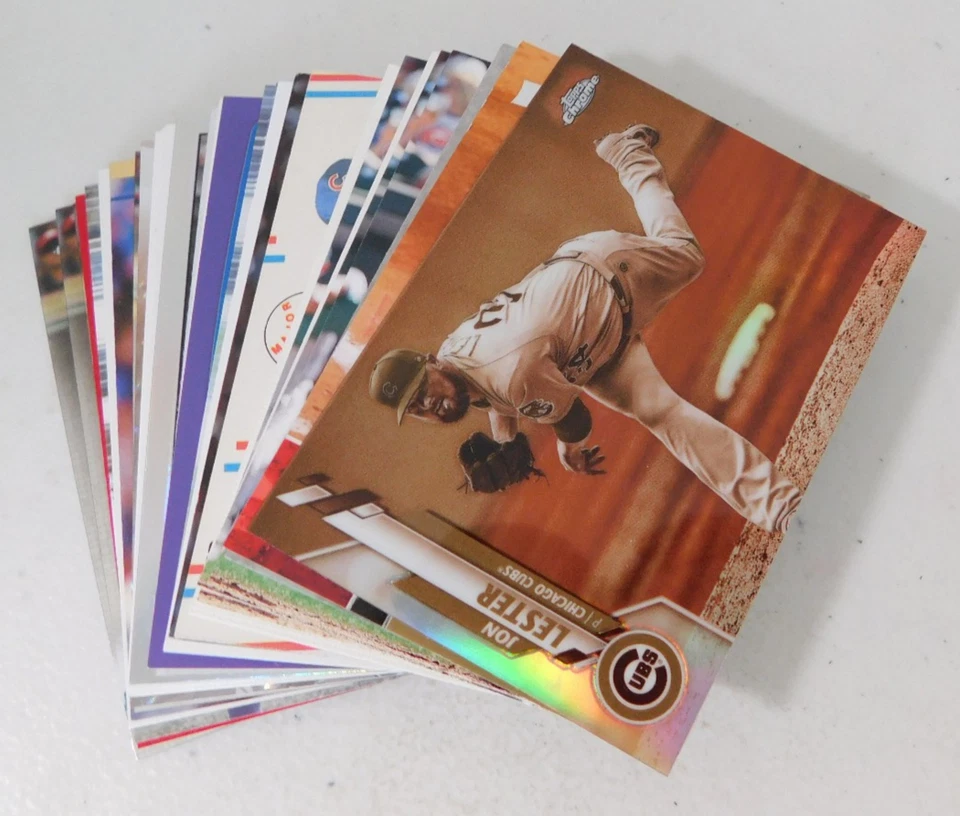 CHICAGO CUBS ASSORTED PLAYERS BASEBALL CARDS YOU PICK YOUR CARD (item#K14) - Image 1 of 1