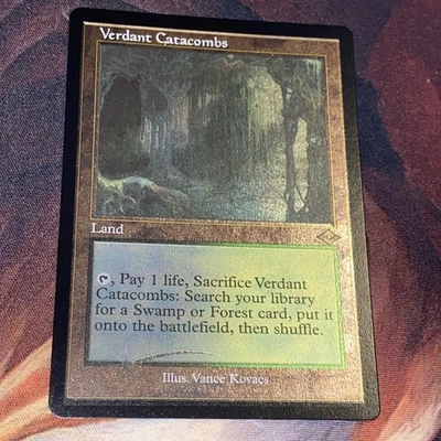 Verdant Catacombs X1 Mtg Modern Horizons 2 Nm Foil Etched Retro Frame - Image 1 of 2