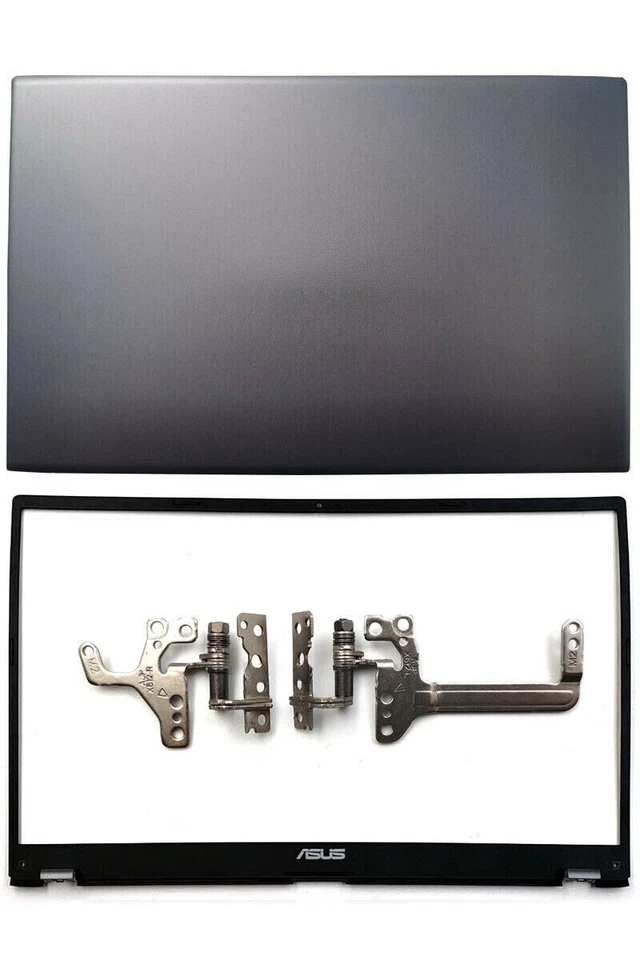 Asus Vivobook X512 X512F X512DA X512UA X512 Gray LCD Back Cover Bezel Hinges