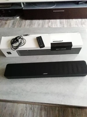 Bose TV Speaker – kompakte Soundbar mit Bluetooth-Verbindung, Black - Bild 1 von 4