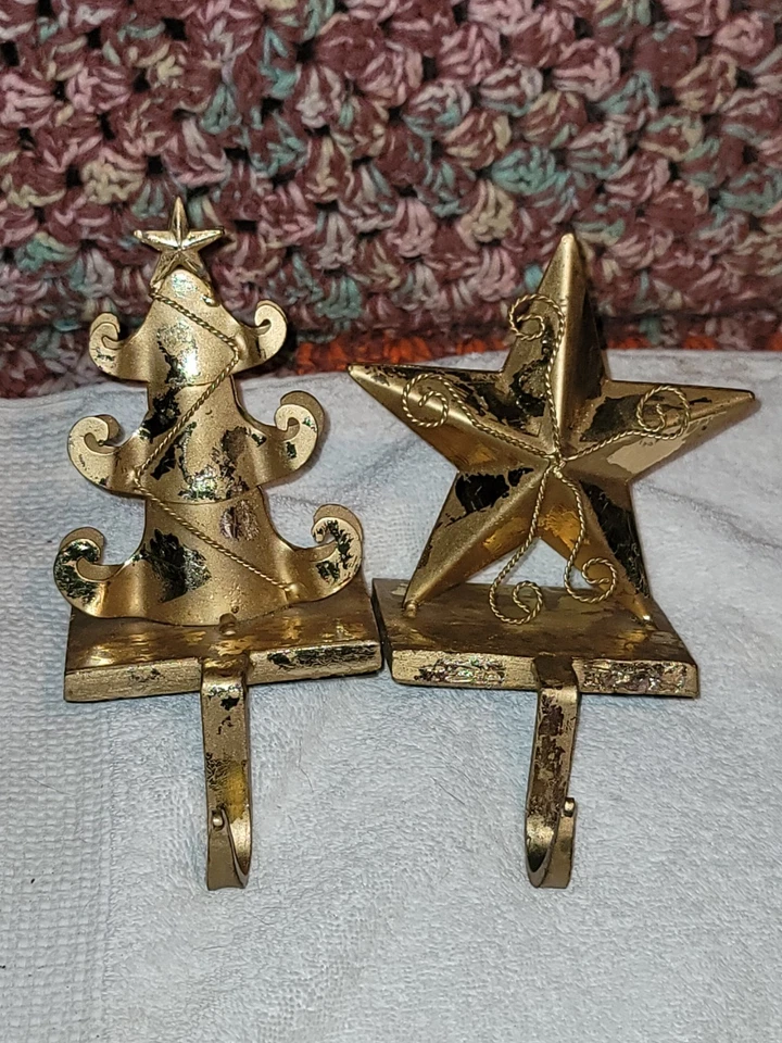 Porta medias de Navidad Pier / estrella / árbol. Juego de 2 Foto 1 de 2