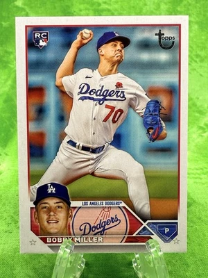 Bobby Miller RC /99 Vintage Stock - 2023 Topps Update #US188 LA Dodgers - Image 1 of 4