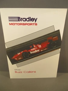 1996 IRL Bradley Motorsports Buzz Calkins Press Kit - Picture 1 of 2